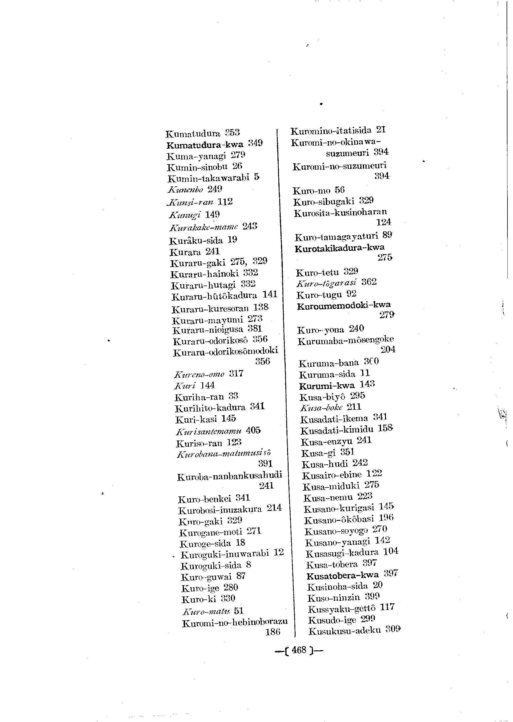 台灣植物名彙(List of Plants of Formosa)  第512頁