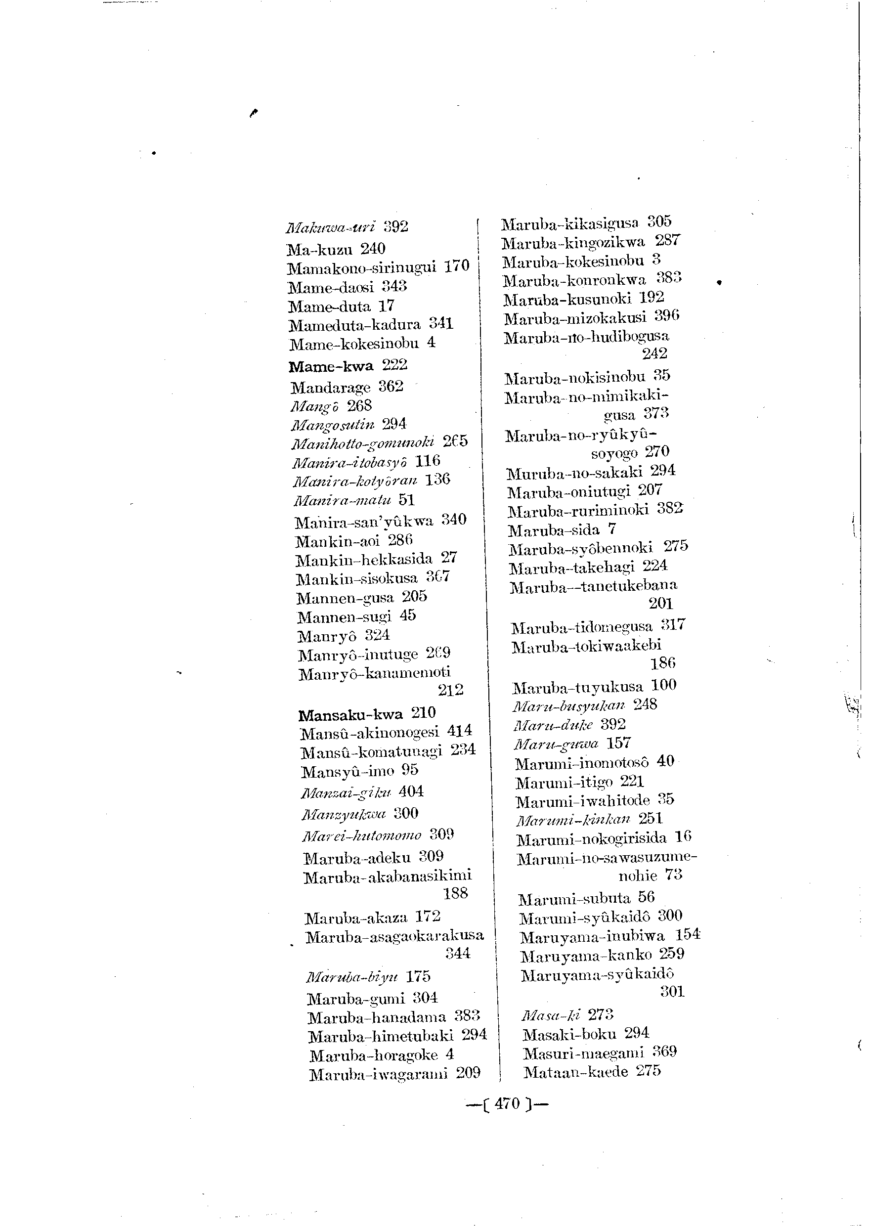 台灣植物名彙(List of Plants of Formosa)  第514頁