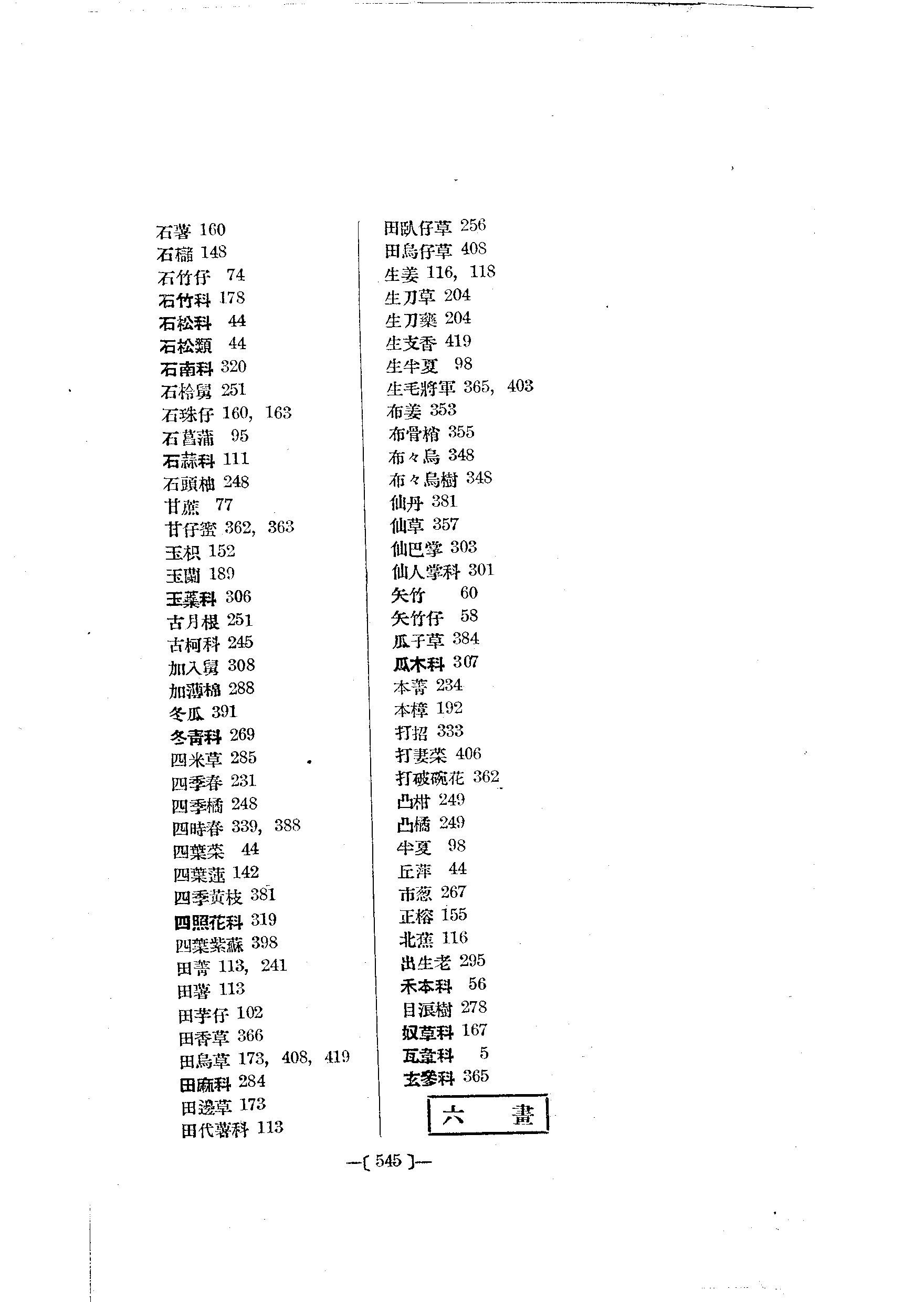 台灣植物名彙(List of Plants of Formosa)  第589頁