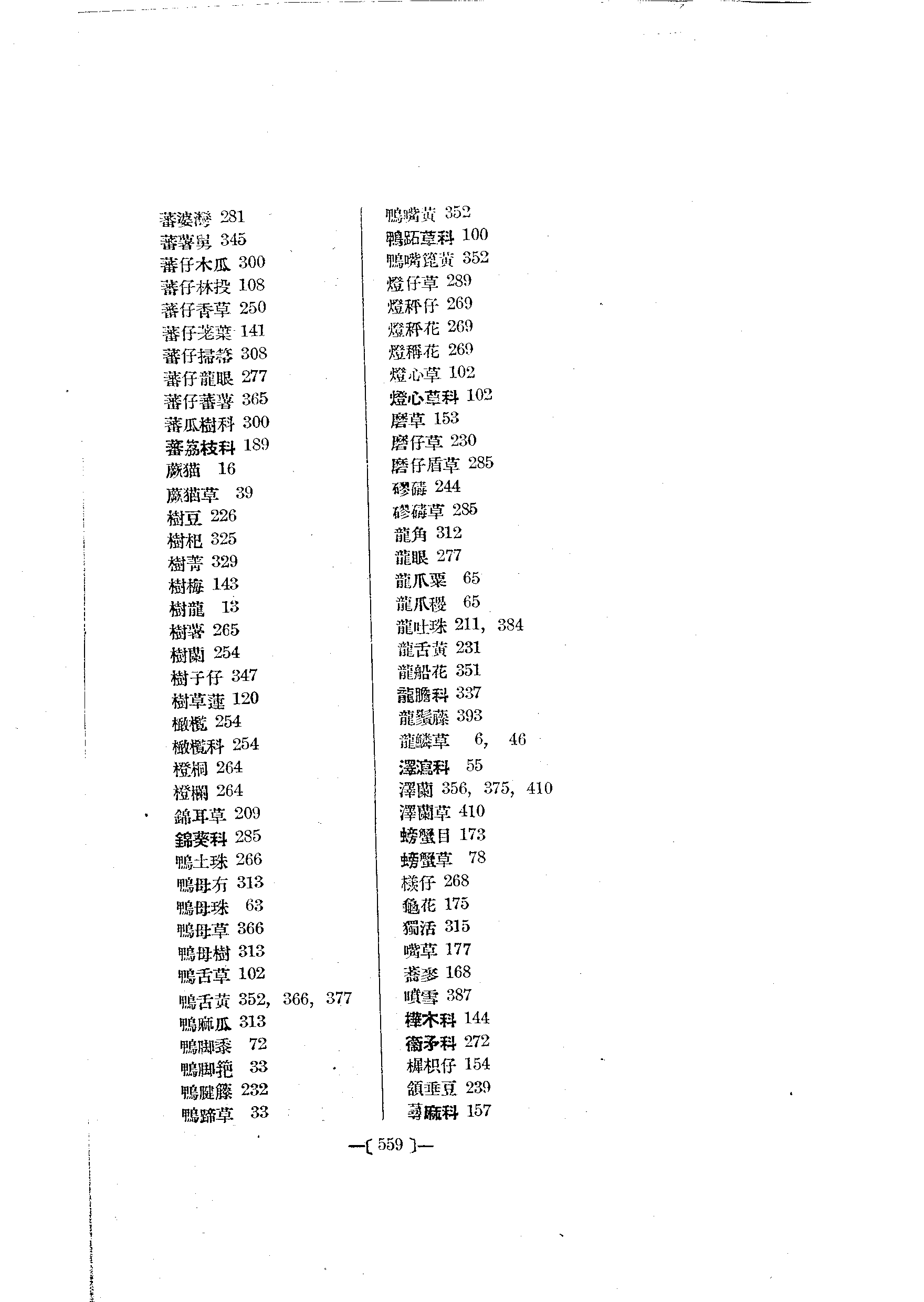 台灣植物名彙(List of Plants of Formosa)  第603頁